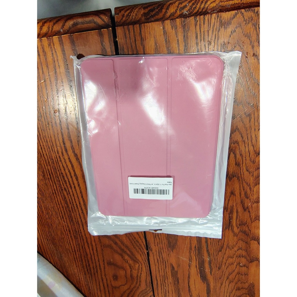 iPad Pro 11 2024 Case Pastel Violet Trifold Smart Cover Pencil Charging Support